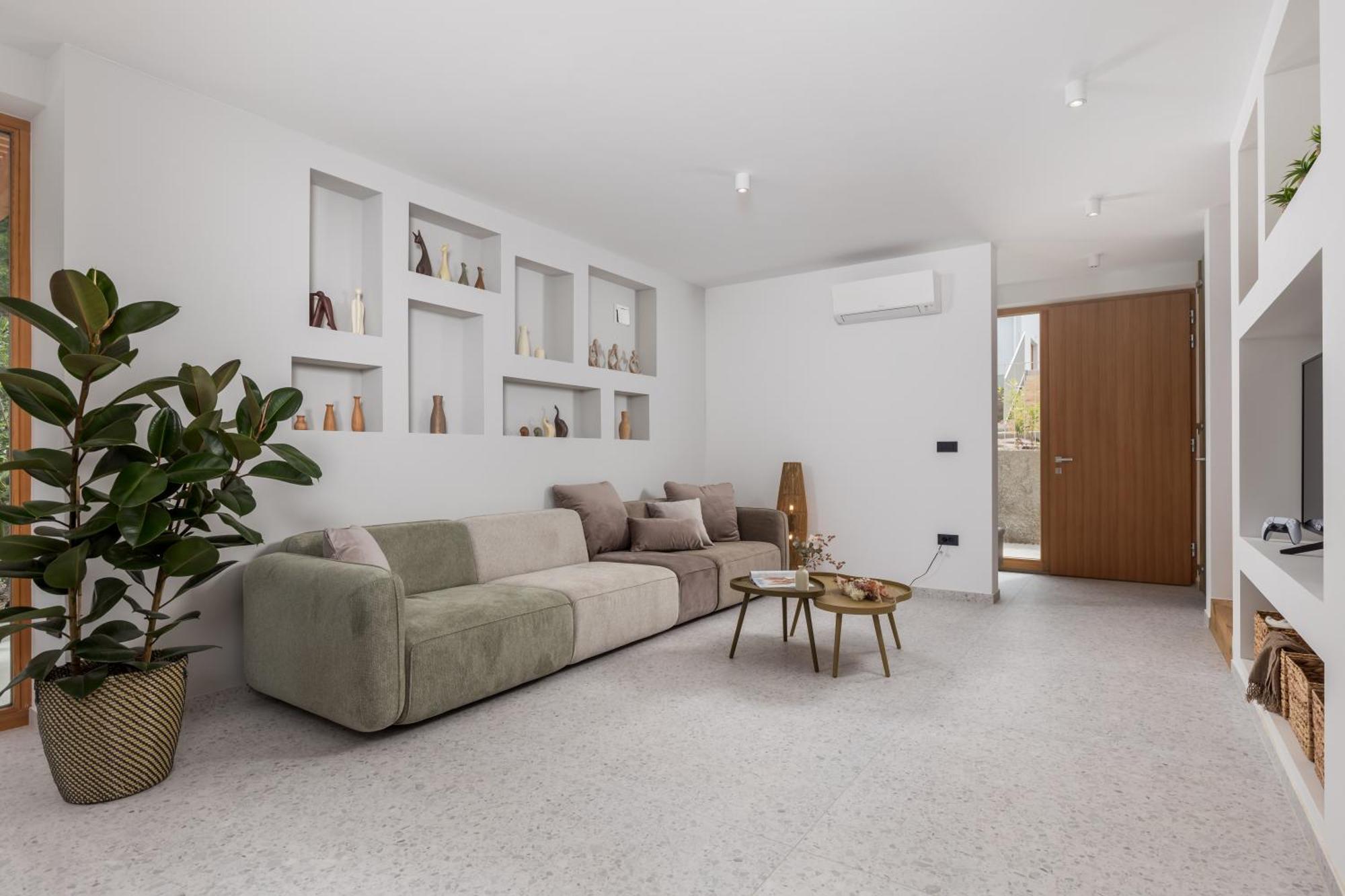 2 With Pool Soline, Krk, 280 M From Beach, By 4villas Villa